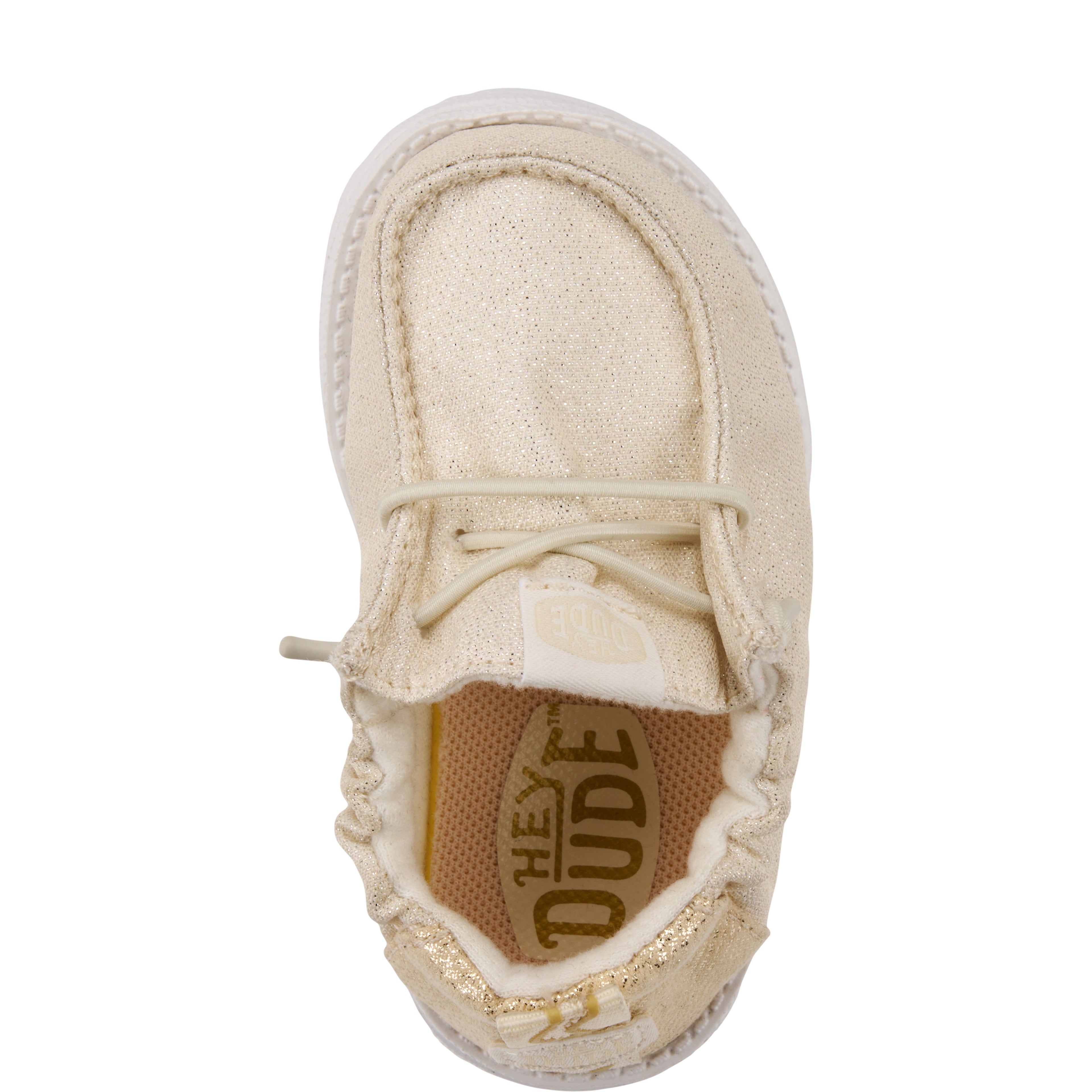  LilDude Infant Slip On Novelty - Champagne Glitter