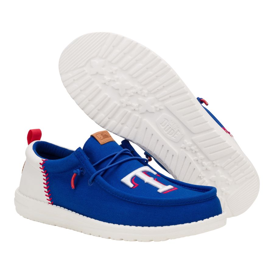  MLB Rangers™ Wally Funk - Rangers Royal/White