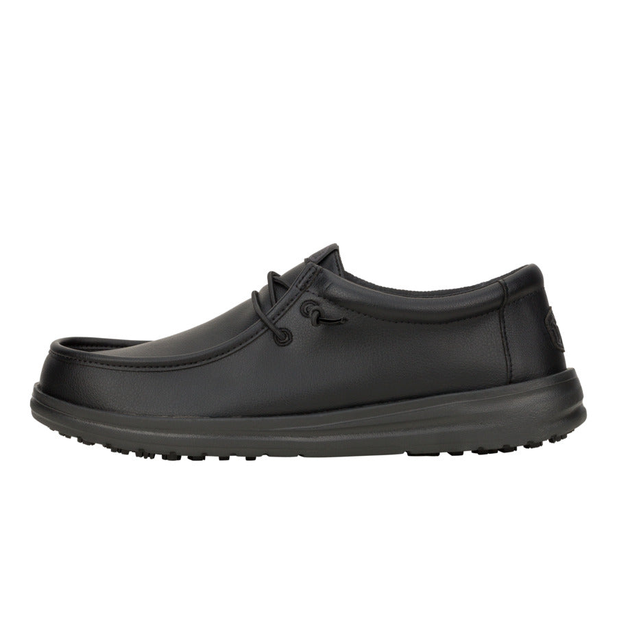  Wally Work CE Classic Slip Resistant Wide - Black