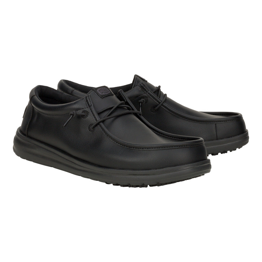  Wally Work CE Classic Slip Resistant Wide - Black