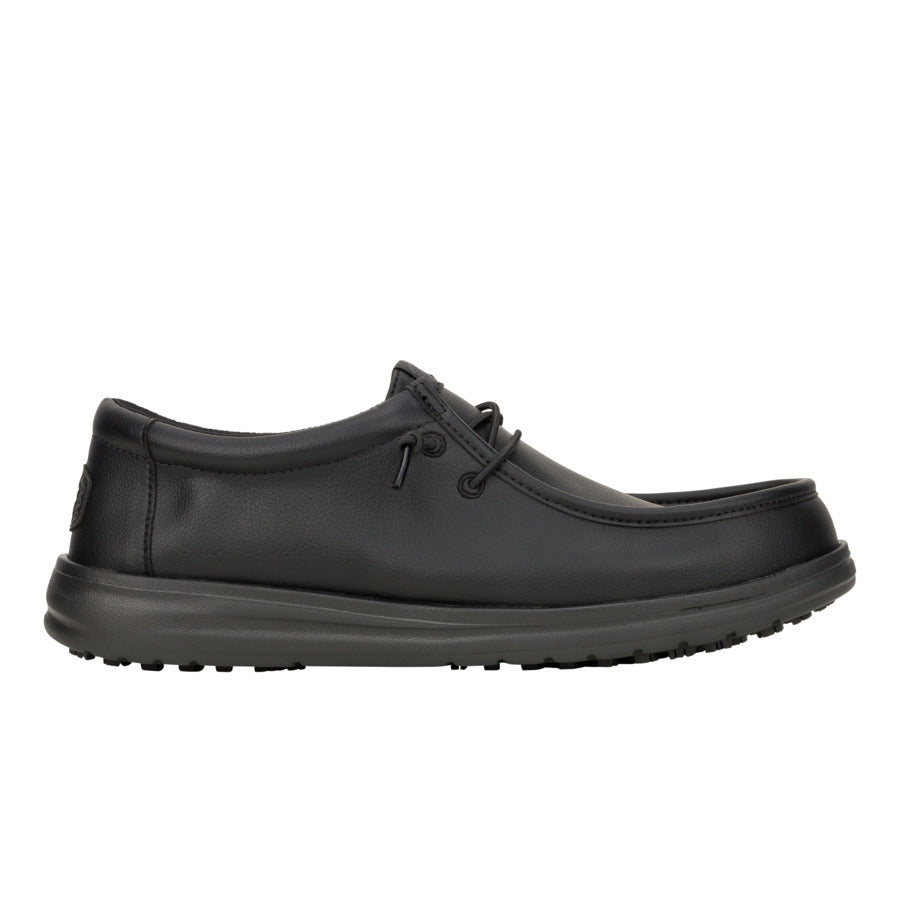 Wally Work CE Classic Slip Resistant Wide - Black