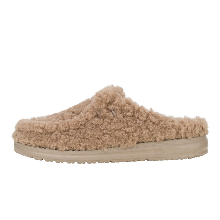  Wendy Slipper - Cozy Timber Wolf