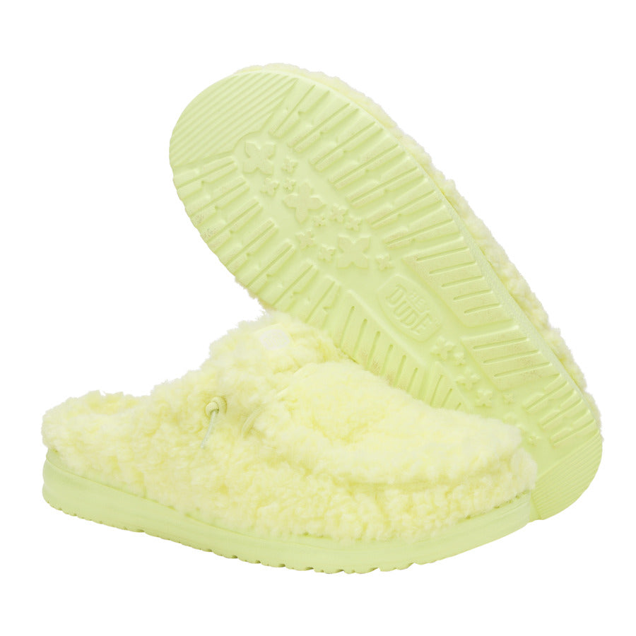  Wendy Slipper - Cozy Luminary Green