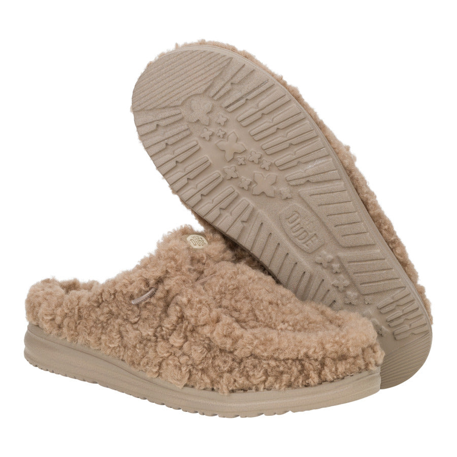  Wendy Slipper - Cozy Timber Wolf