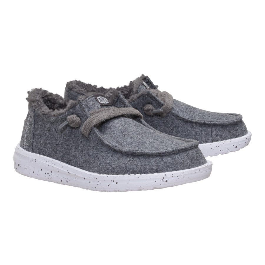  Wendy Youth Wool Cozy - Charcoal