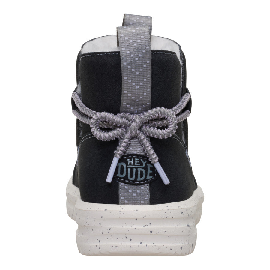  Camden Bow Boot Youth Cozy - Black