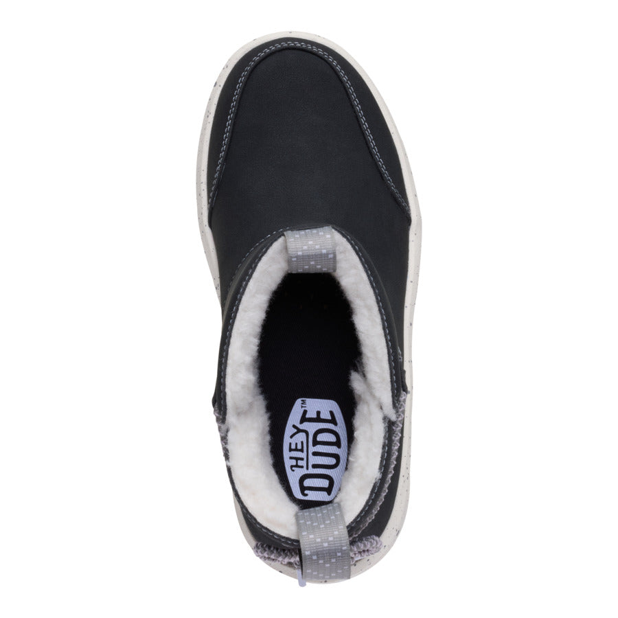  Camden Bow Boot Youth Cozy - Black