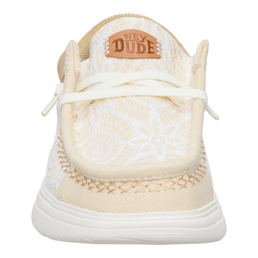  Wendy Comf Patchwork - Ivory/Tan