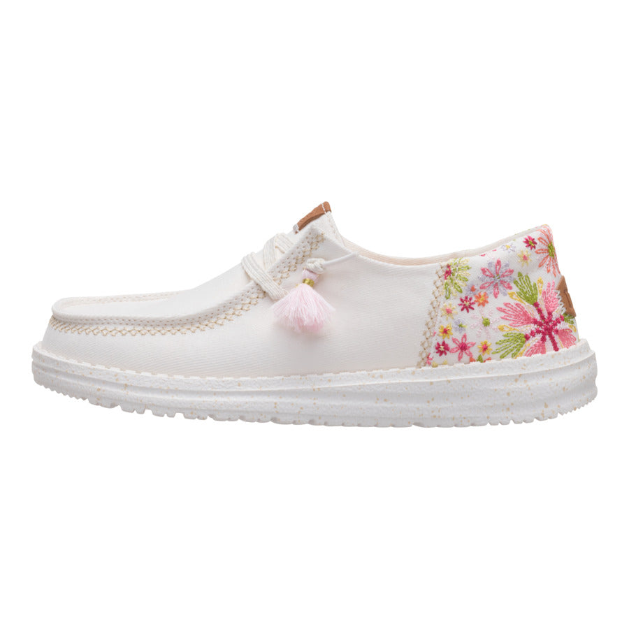  Wendy Funk Embroidered Floral - Ivory/Multi