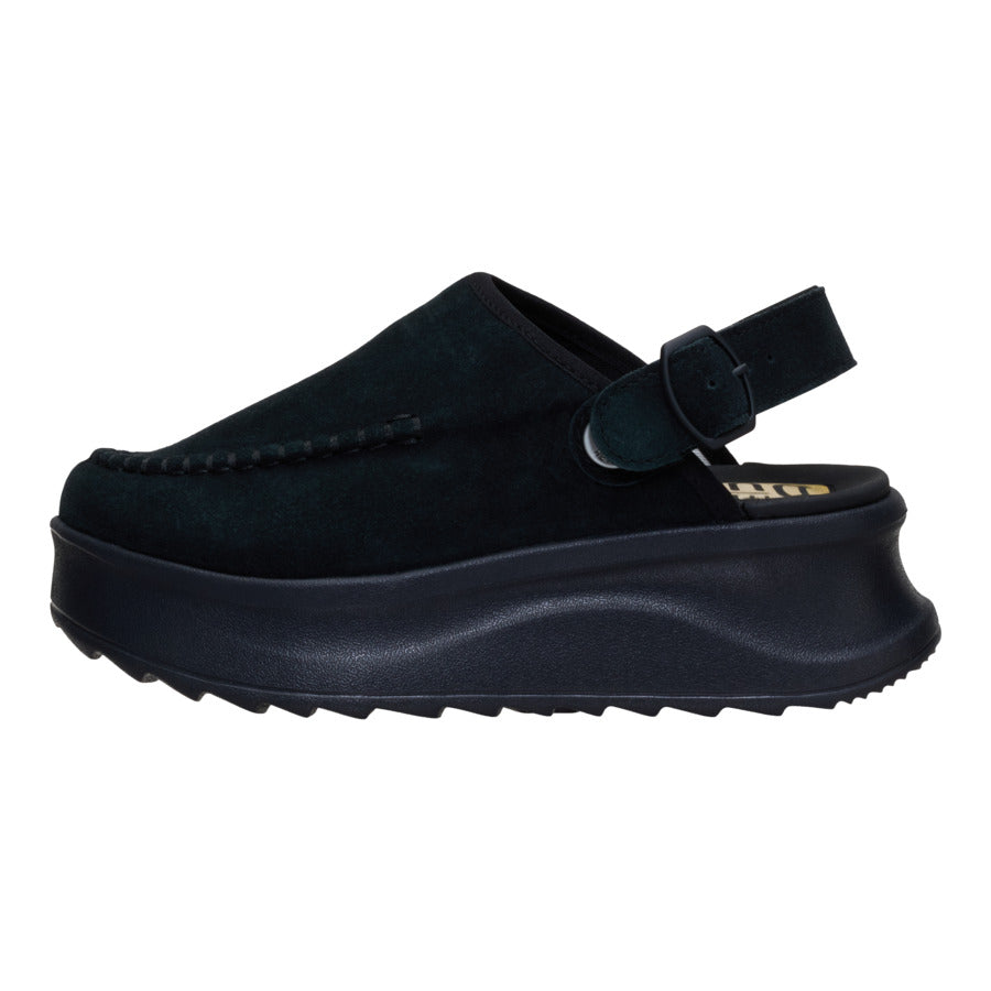  Delray Clog Suede - Black