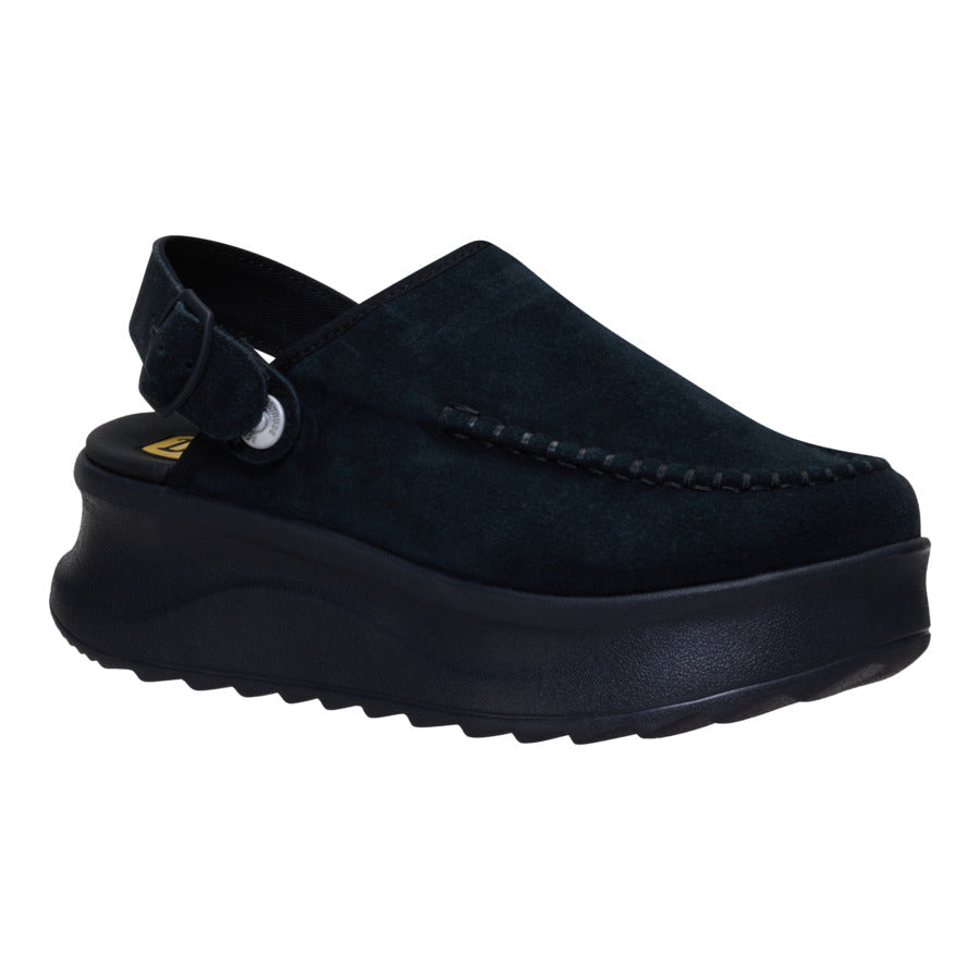 Delray Clog Suede - Black