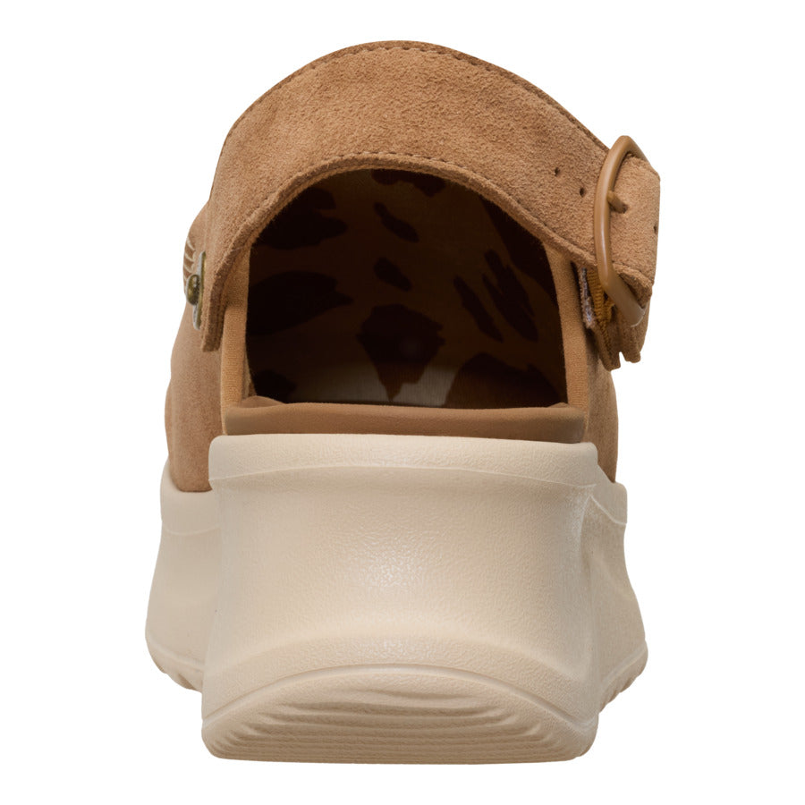  Delray Clog Suede - Tan
