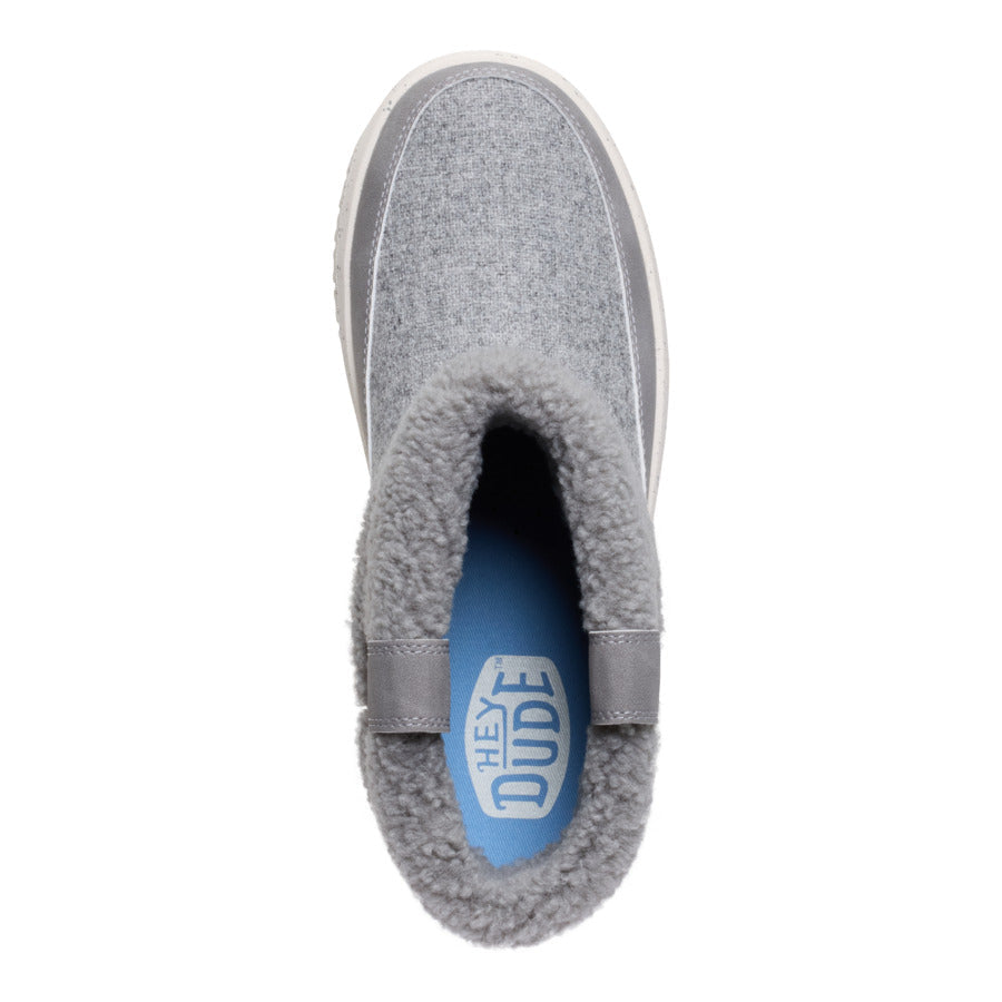  Camden Cuff Wool Cozy - Grey