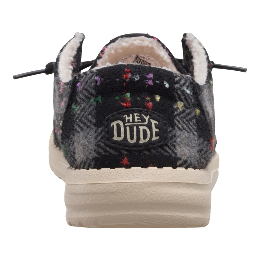  Wendy Confetti Plaid Cozy - Black/Multi