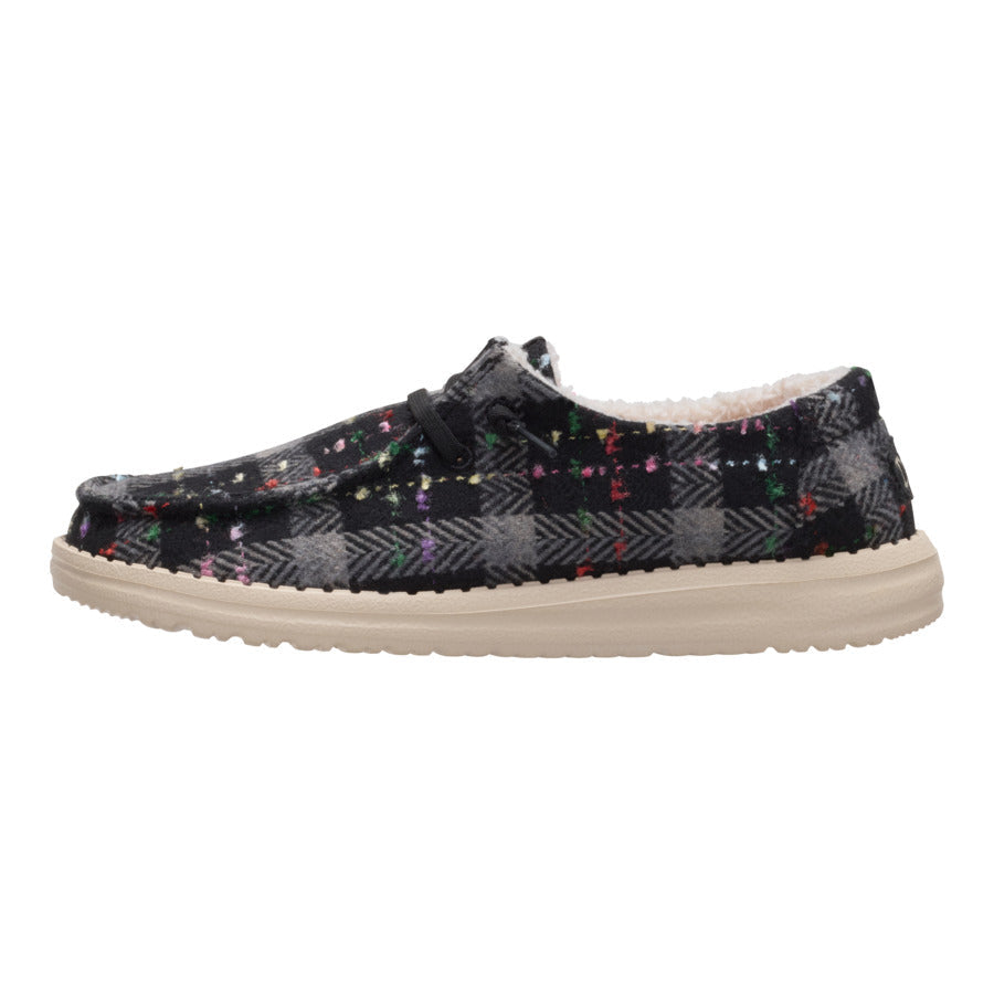 Wendy Confetti Plaid Cozy - Black/Multi