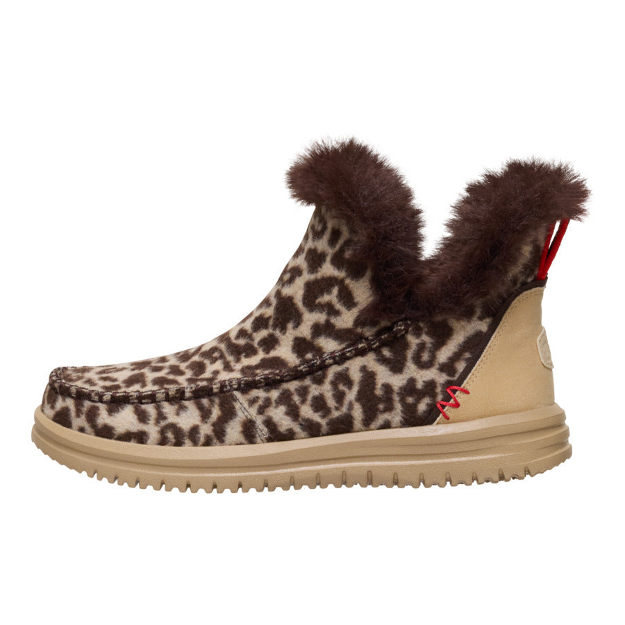  Camden Brushed Leopard Cozy - Leopard
