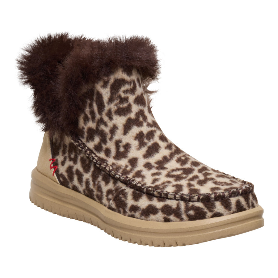  Camden Brushed Leopard Cozy - Leopard