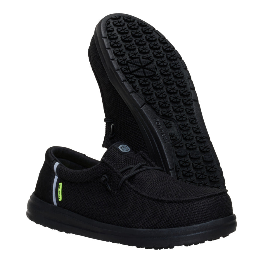  Wendy Work Comp Toe - Black/Black