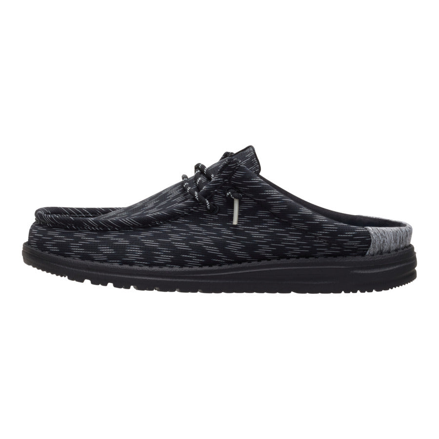  Wally Slip Jersey Jacquard - Black/Monument Grey