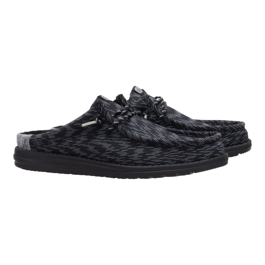  Wally Slip Jersey Jacquard - Black/Monument Grey