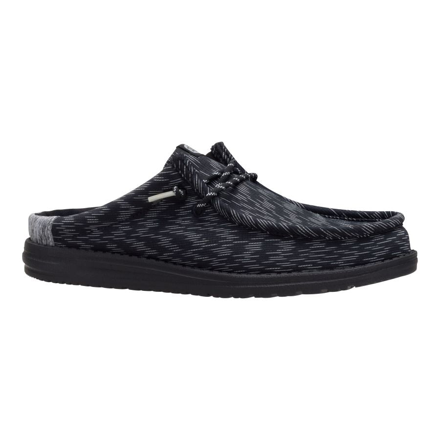  Wally Slip Jersey Jacquard - Black/Monument Grey