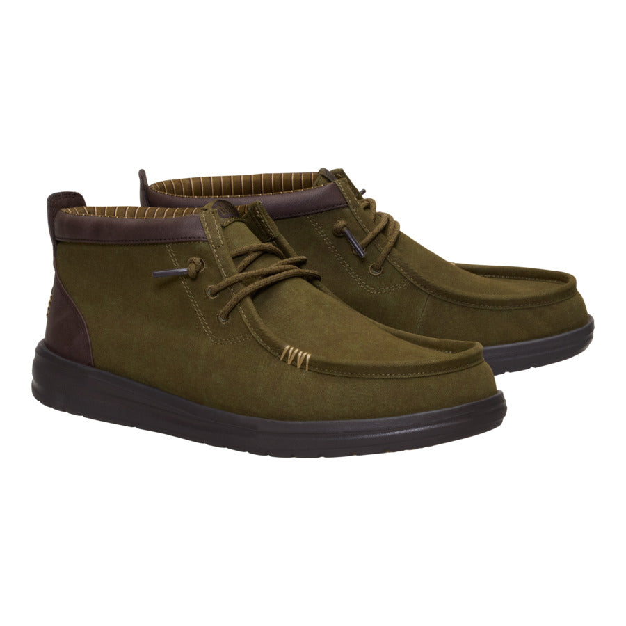  Wally Mid Gripr Vin Classic - Dark Olive/Mole Brown