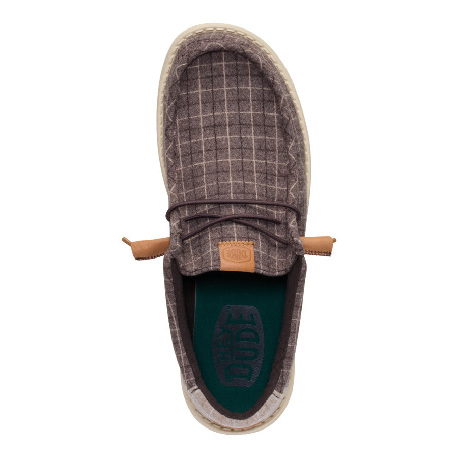  Wally Plaid Corduroy - Mole Brown/Multi