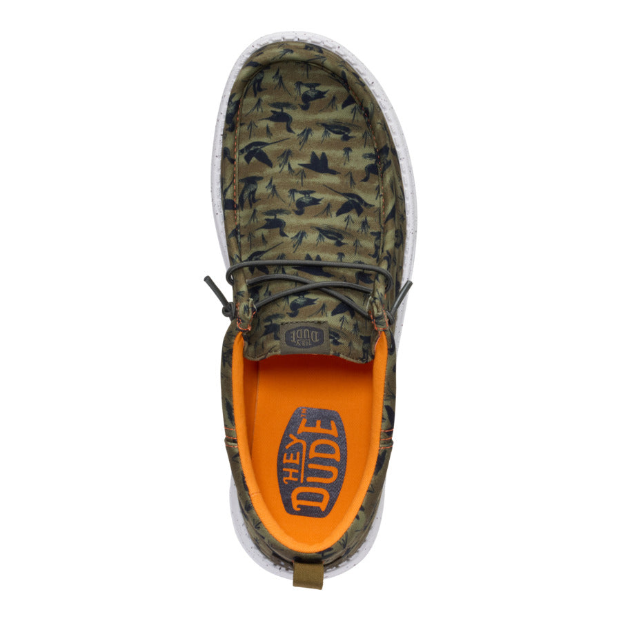  Wally Funk Duck Print - Dark Olive/Multi