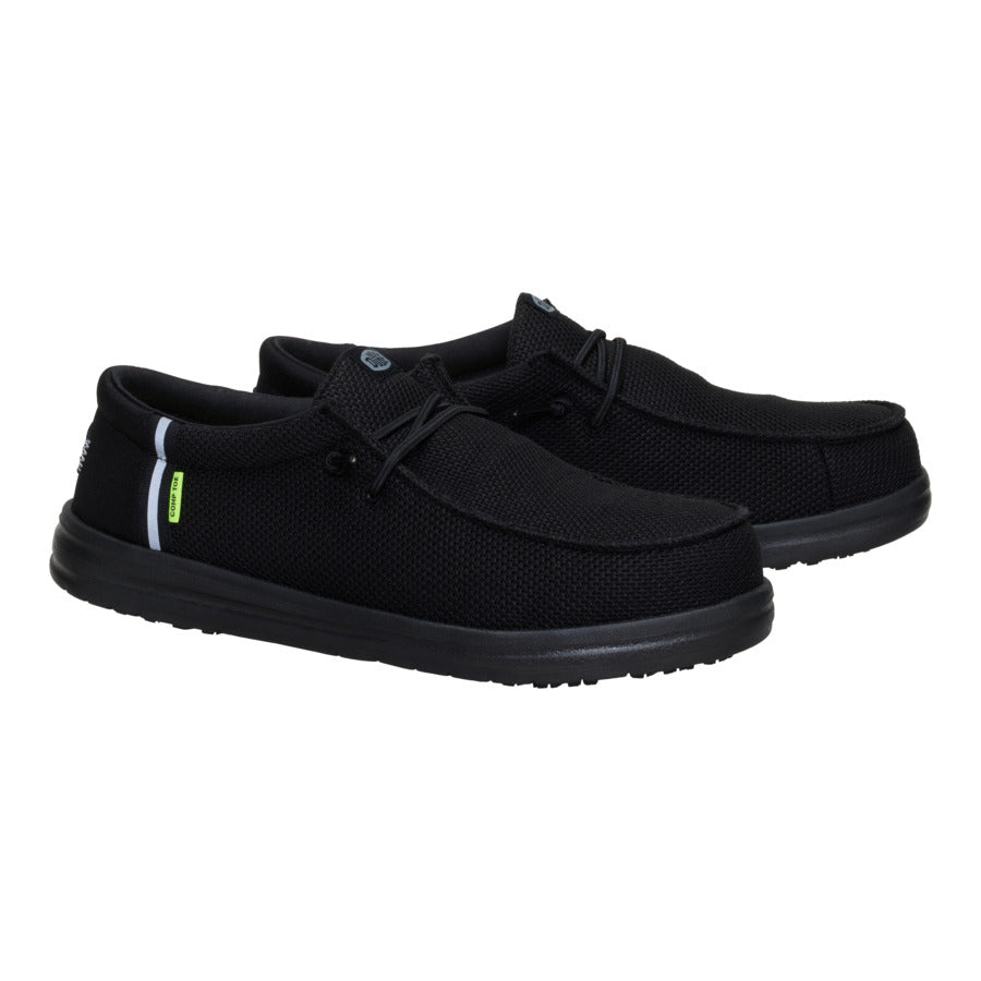  Wally Work Comp Toe - Black/Black