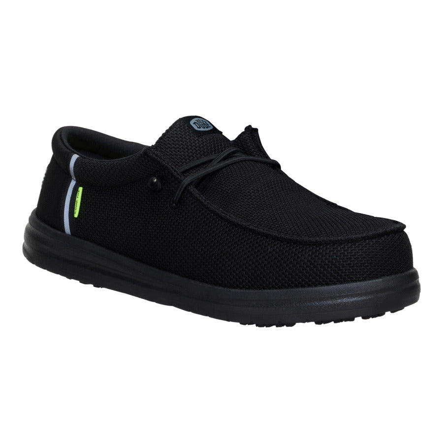  Wally Work Comp Toe - Black/Black