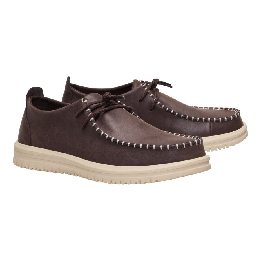  Wally NXT Moc Leather - Mole Brown/Wood Ash