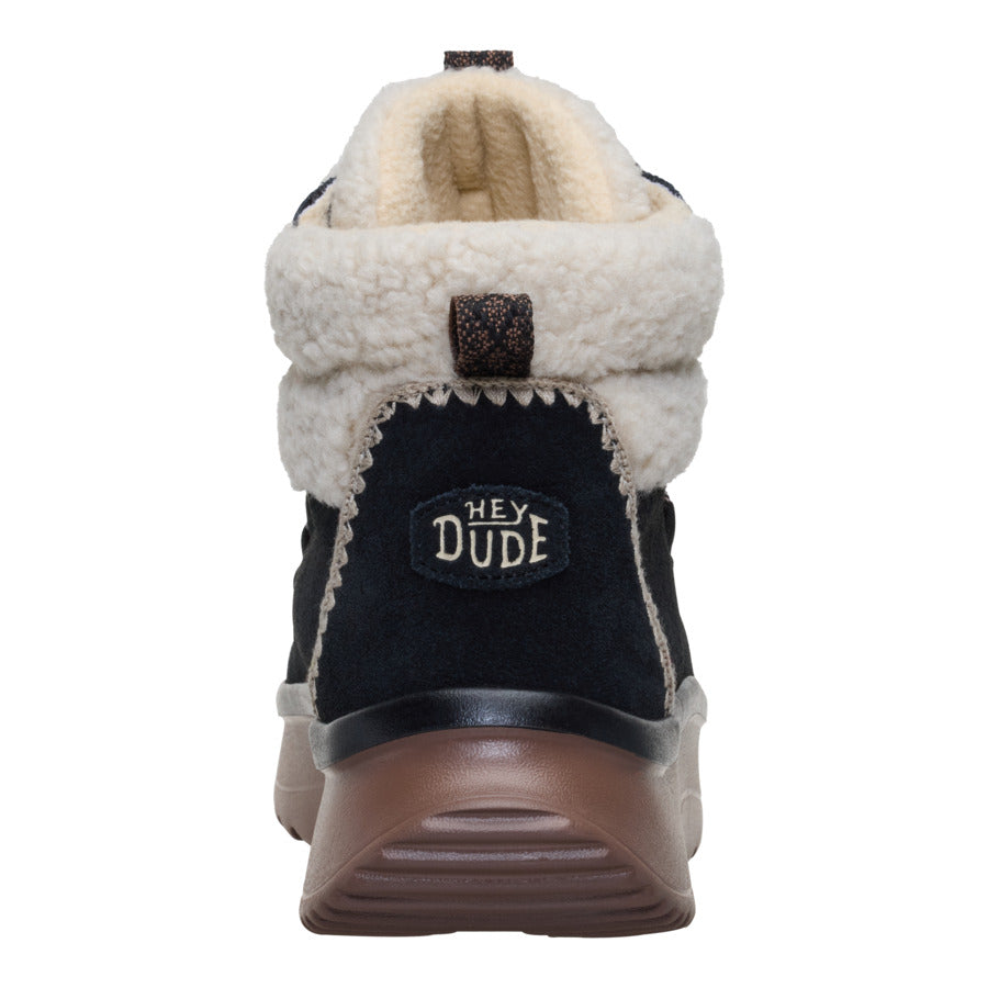  Wendy Peak Apres Suede Cozy Stitch - Black/Tan