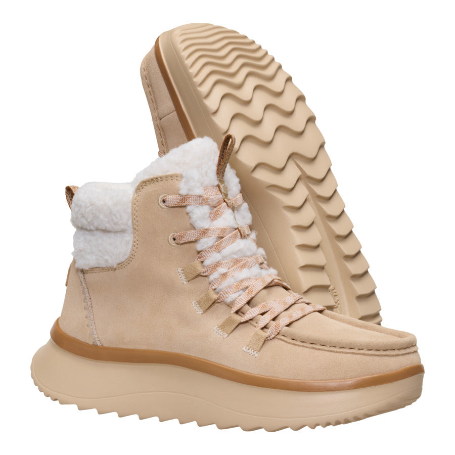  Wendy Peak Apres Suede Cozy Stitch - Tan