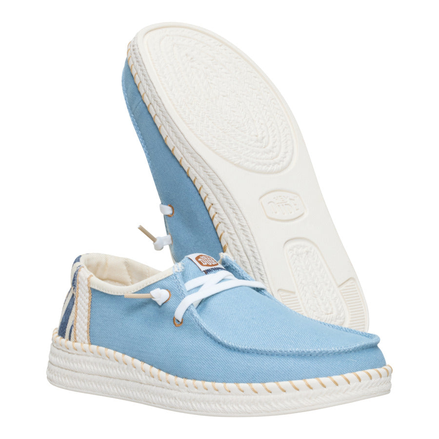  Wendy Espadrille Denim - Light Blue