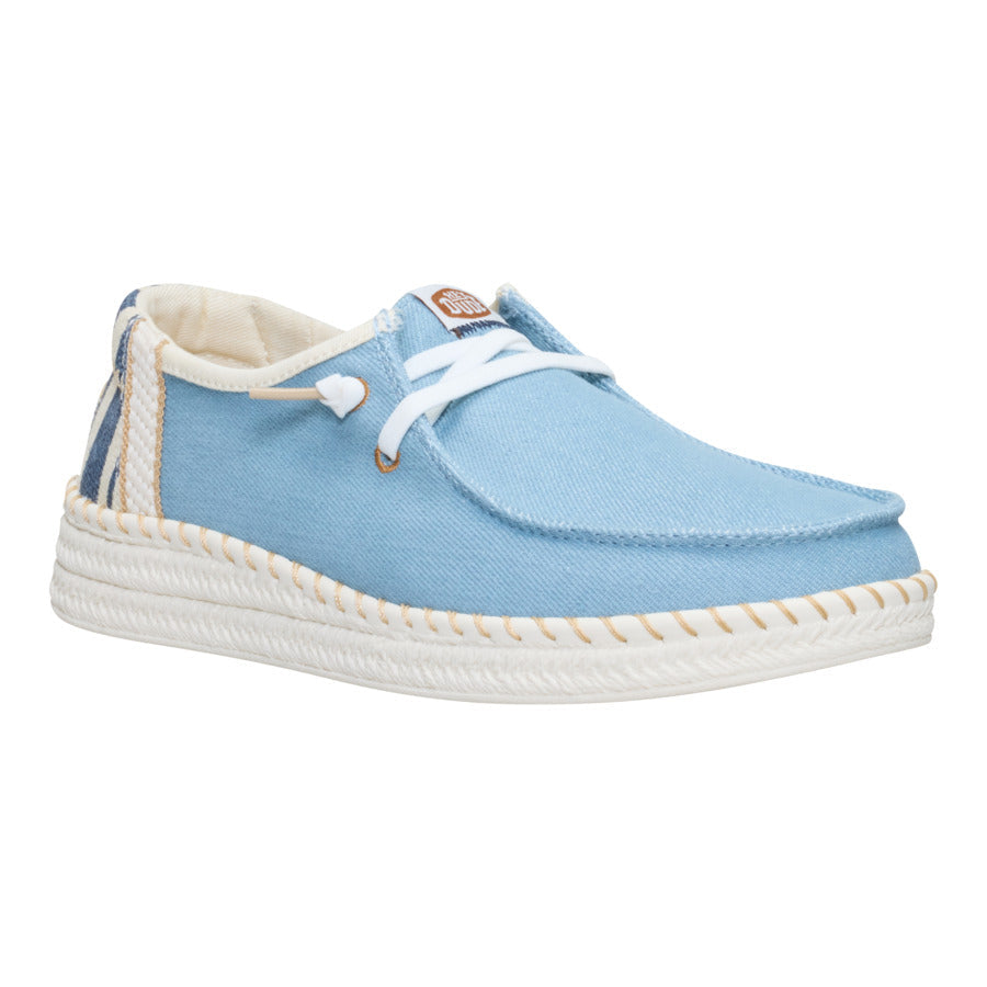  Wendy Espadrille Denim - Light Blue