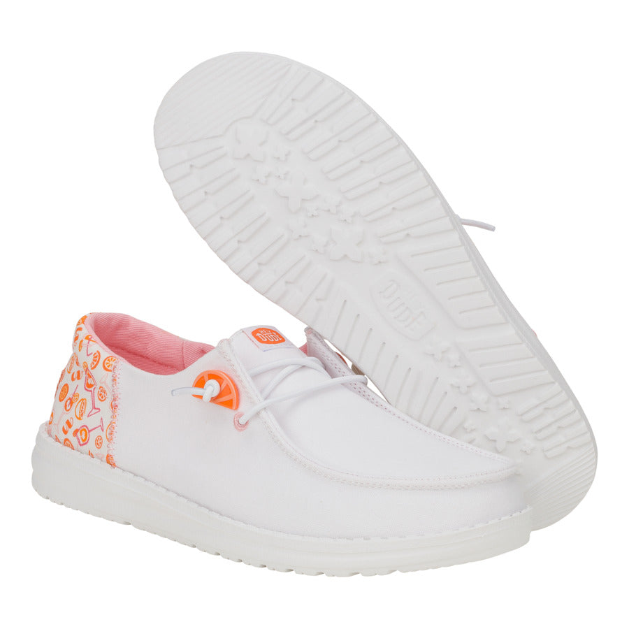  Wendy Funk Happy Hour - White/Pink