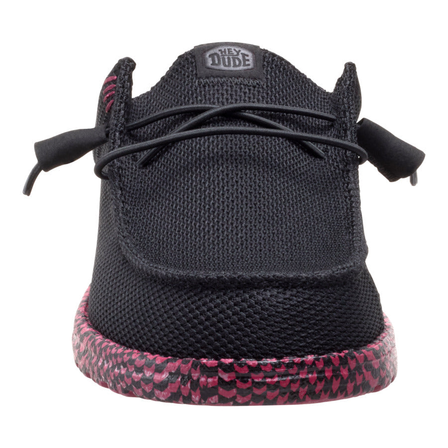  Wally Slip Warped Geo - Black/Fig Purple