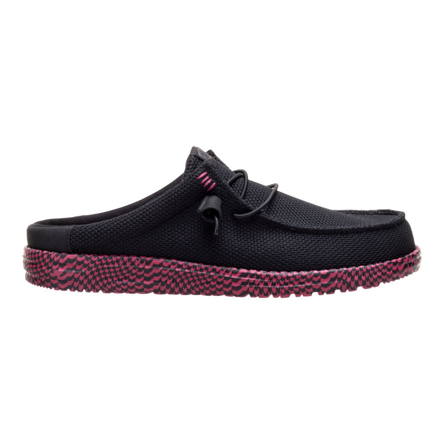  Wally Slip Warped Geo - Black/Fig Purple