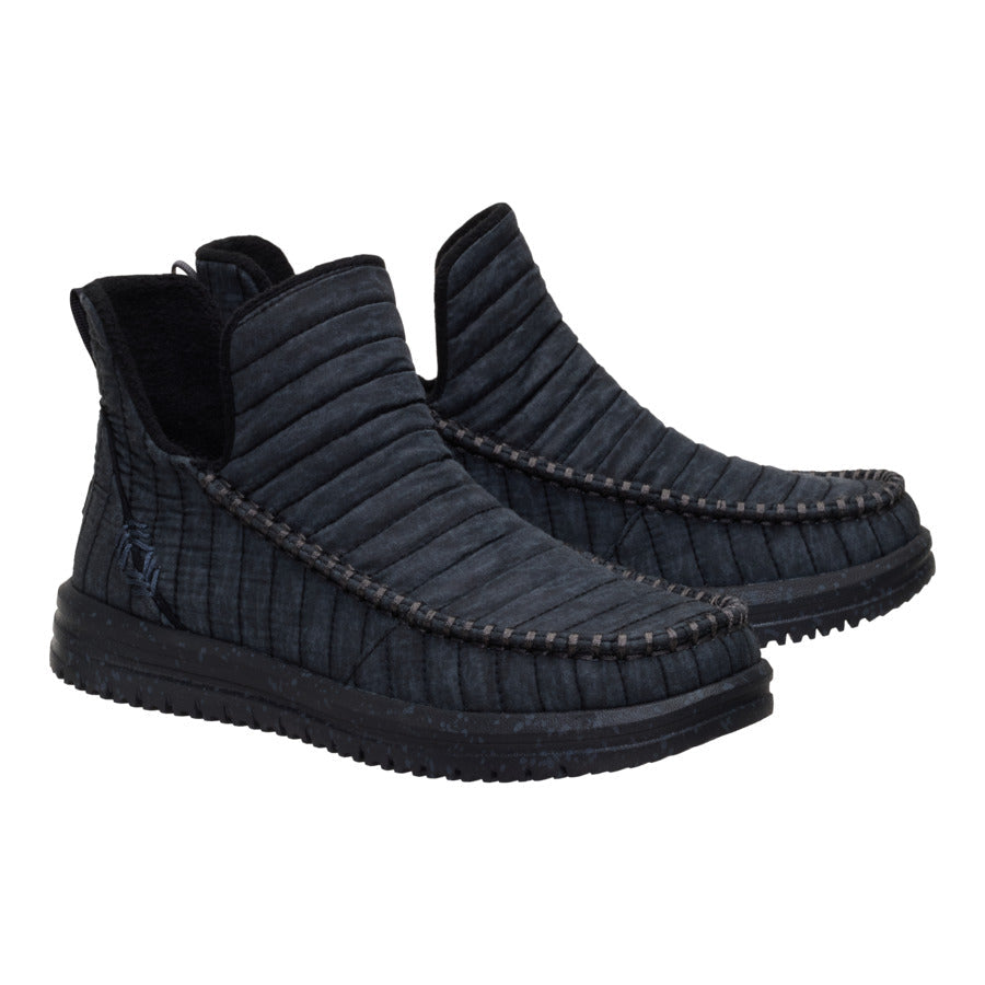  Camden Quilted - Black/Black
