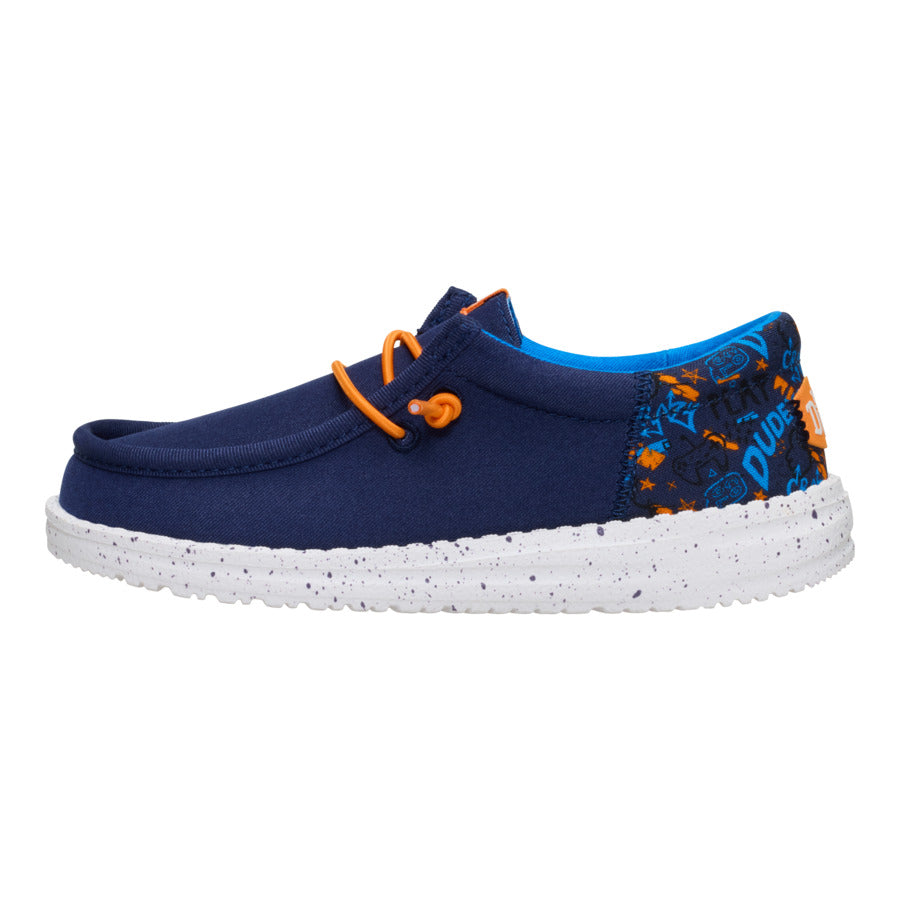  Wally Funk Youth Game On - Navy/Multi