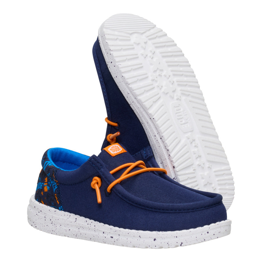  Wally Funk Youth Game On - Navy/Multi