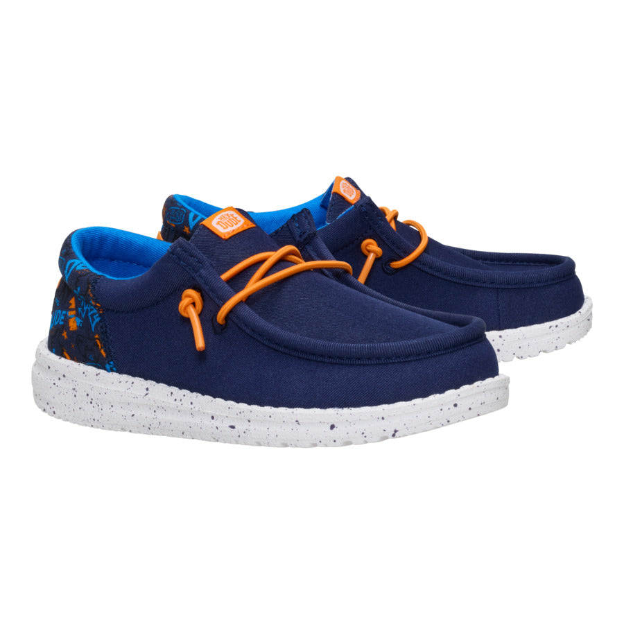  Wally Funk Youth Game On - Navy/Multi