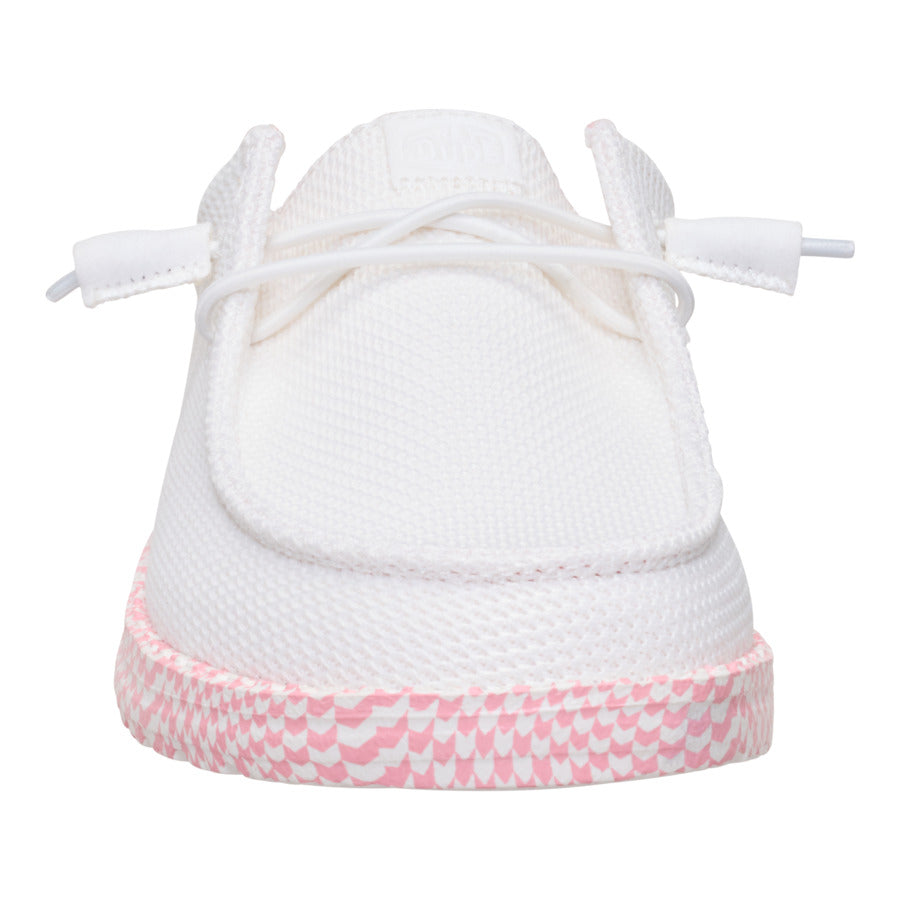  Wendy Slip Warped Geo - White/Pink Lemonade