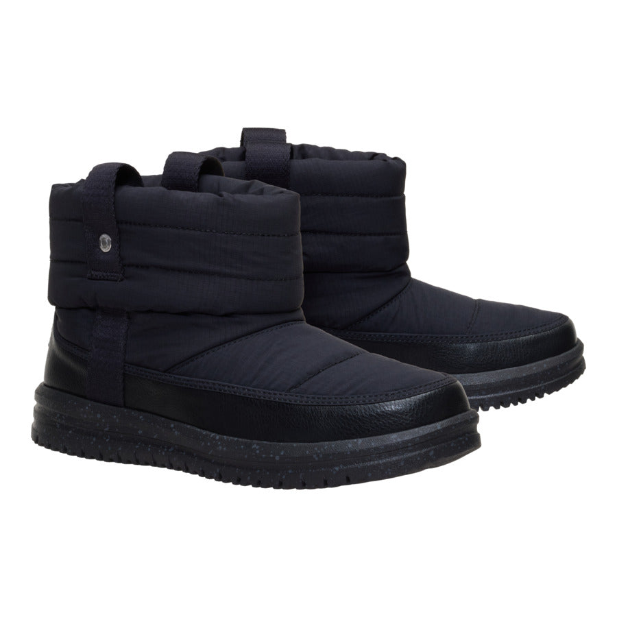  Camden Cuff Nylon Quilt - Black/Black