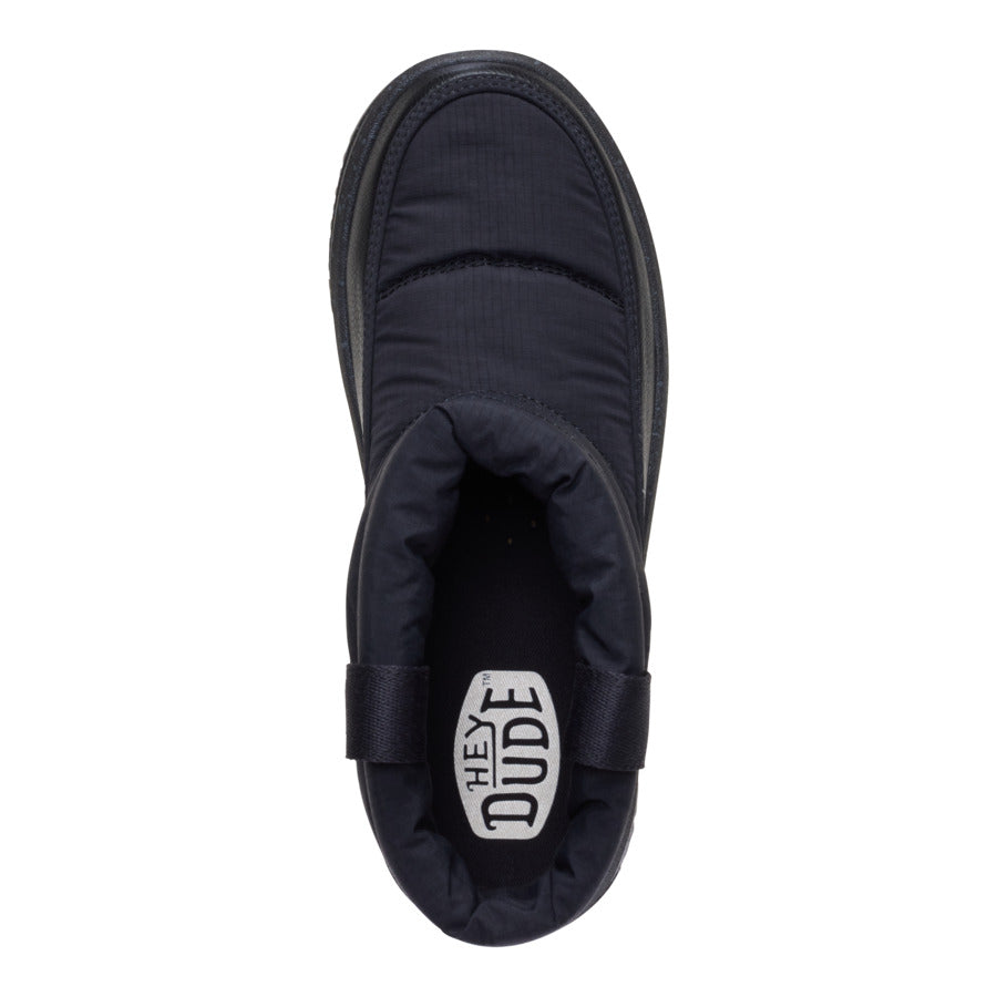  Camden Cuff Nylon Quilt - Black/Black
