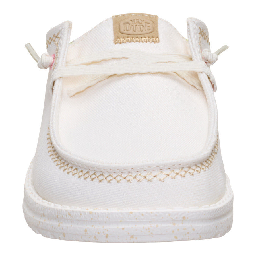  Wendy Slip Embroidered Floral - Off White