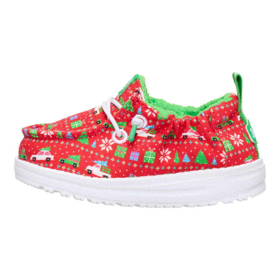  Lildude Holiday Sweater - Red/Green