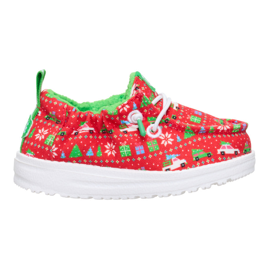  Lildude Holiday Sweater - Red/Green