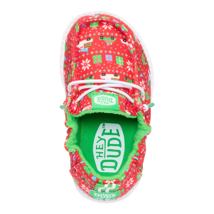  Lildude Holiday Sweater - Red/Green