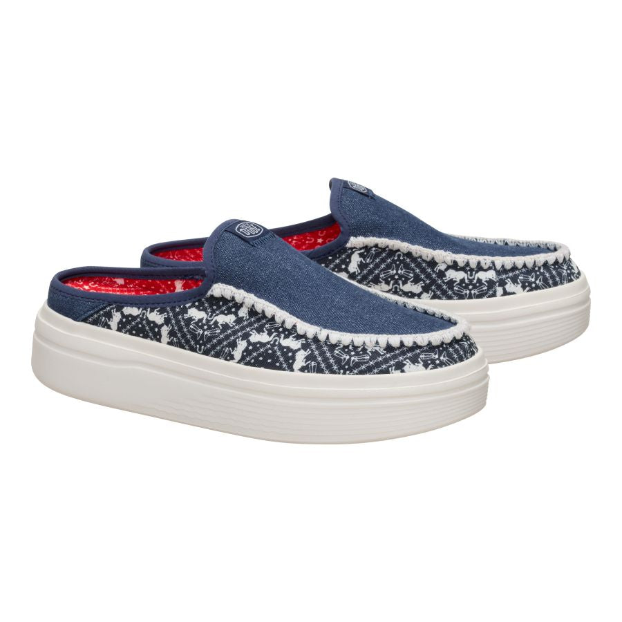  Austin Lift Denim Bandana - Blue Denim